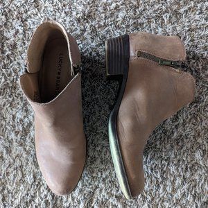 Brown Lucky booties